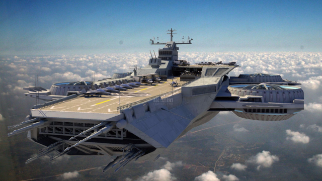 航空航天母艦，探索宇宙的新紀元，航空航天母艦引領宇宙探索新紀元