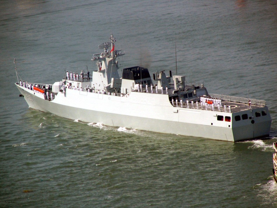 探索中國海軍的杰出護衛(wèi)艦——583號護衛(wèi)艦，中國海軍杰出護衛(wèi)艦揭秘，583號護衛(wèi)艦探索之旅