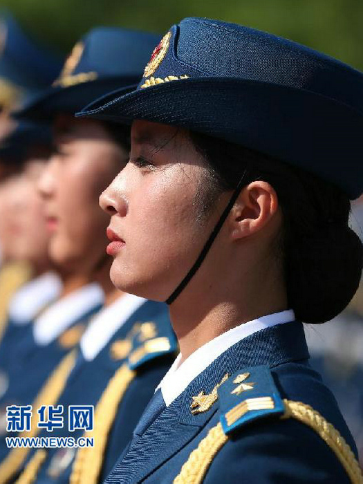 中國解放軍儀仗隊(duì)女兵，時(shí)代的榮光與力量的象征，中國解放軍儀仗隊(duì)女兵，時(shí)代榮光與力量之象征