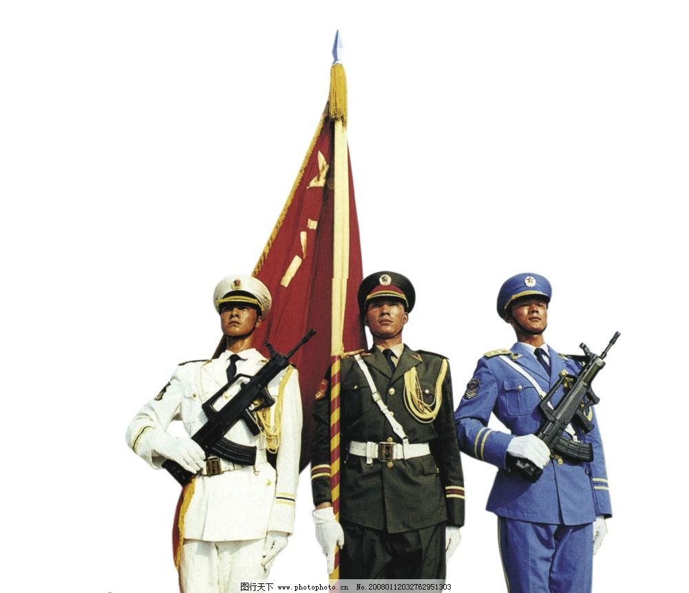 三兵儀仗隊圖片，榮耀的象征與力量的展現(xiàn)，三兵儀仗隊圖片，榮耀與力量的展現(xiàn)儀式風(fēng)采