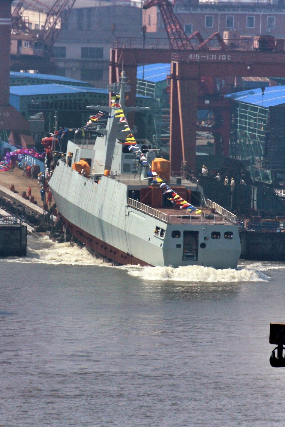 中國海軍新力量，056A型護(hù)衛(wèi)艦下水紀(jì)實，中國海軍新力量崛起，056A型護(hù)衛(wèi)艦下水紀(jì)實