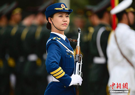 解放軍女儀仗隊(duì)軍服，榮耀與責(zé)任的象征，解放軍女儀仗隊(duì)軍服，榮耀與責(zé)任的標(biāo)志