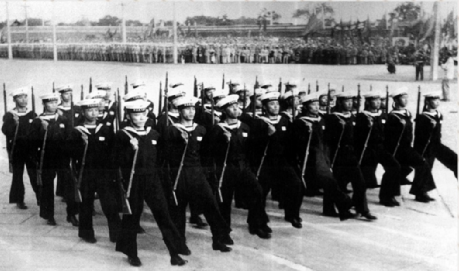 盛大的閱兵盛典，回顧51年海軍閱兵方隊的歷史與榮耀，盛大閱兵盛典，回顧海軍方隊51年的榮耀歷史