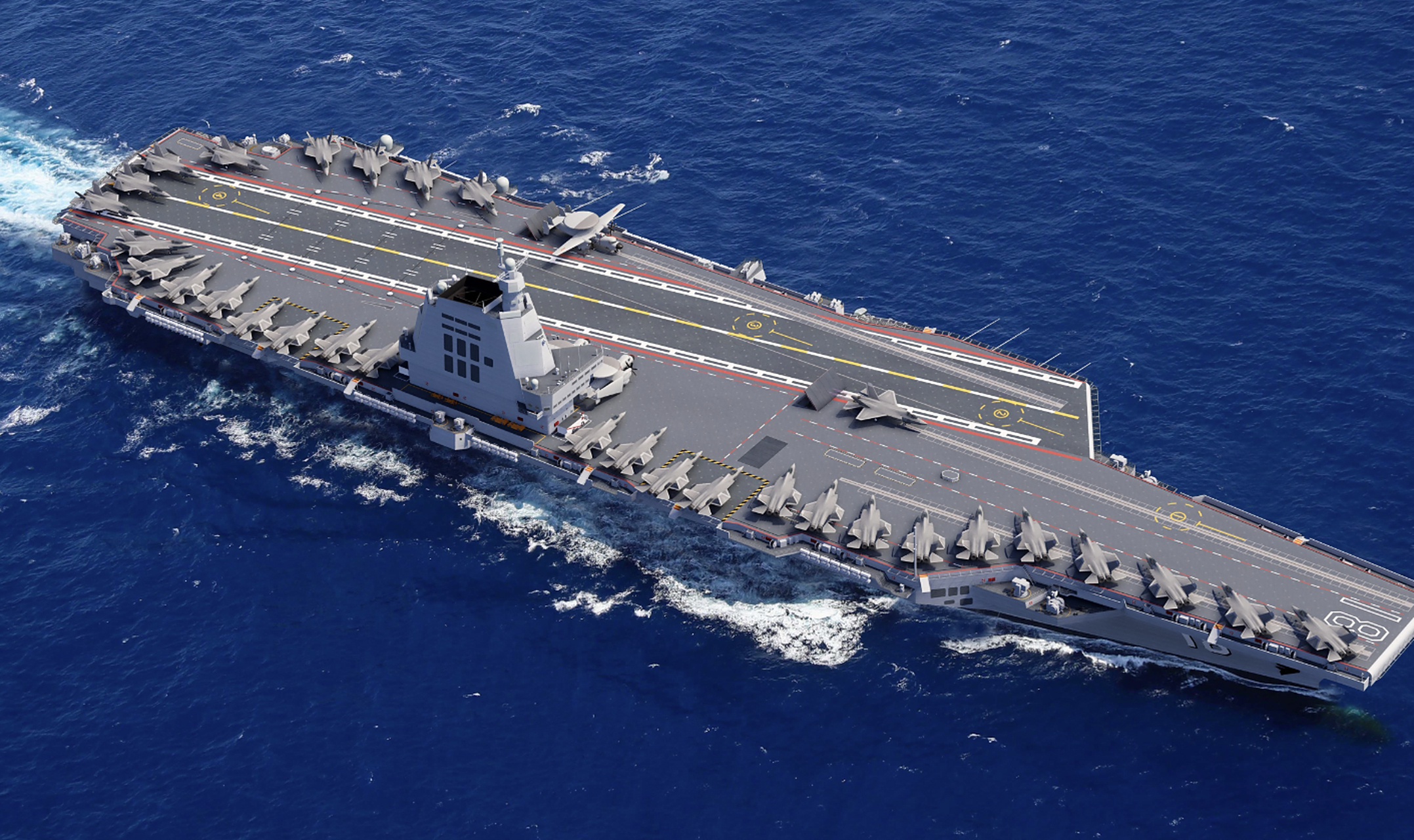 福建艦航母，中國海軍新時(shí)代的驕傲，中國海軍新時(shí)代的驕傲——福建艦航母