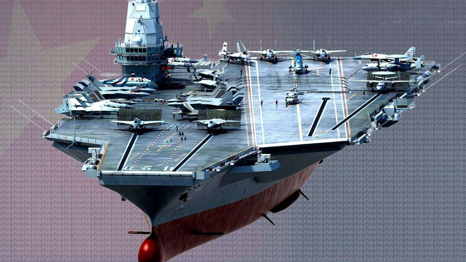 揭秘中國海軍的驕傲，004航母是什么號，揭秘中國海軍新星，004航母的榮耀稱號揭曉