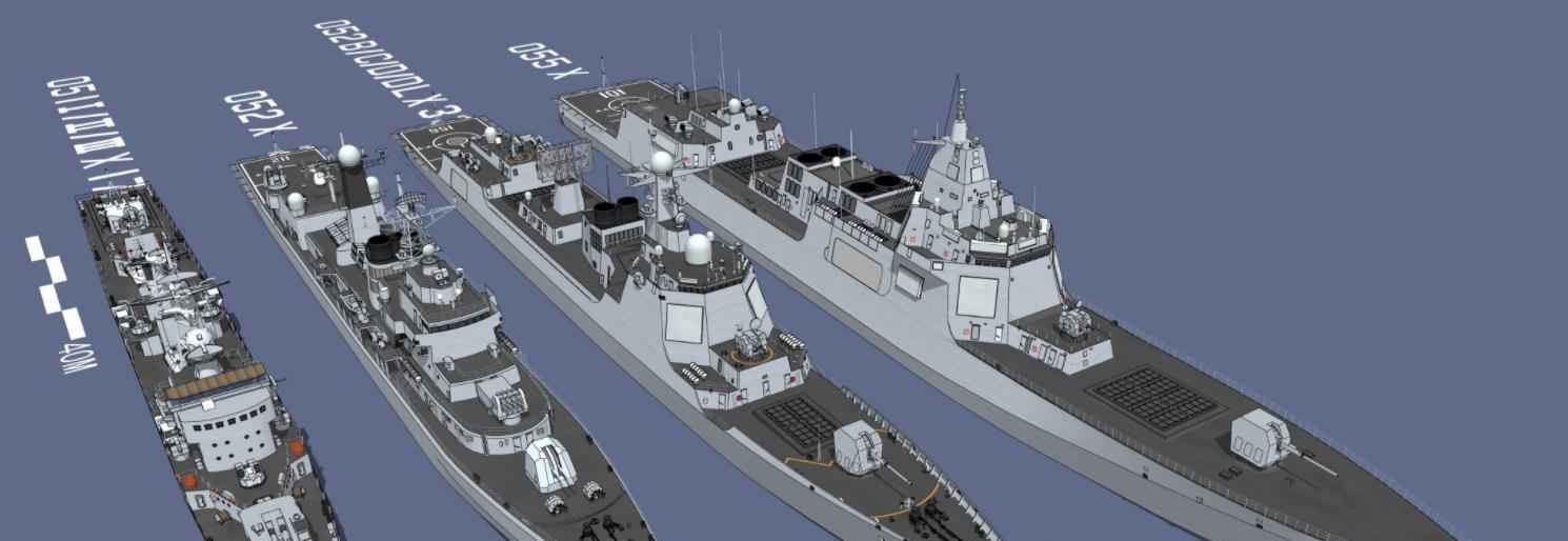 關(guān)于我國海軍的055導(dǎo)彈驅(qū)逐艦數(shù)量分析，中國海軍055導(dǎo)彈驅(qū)逐艦數(shù)量分析與展望