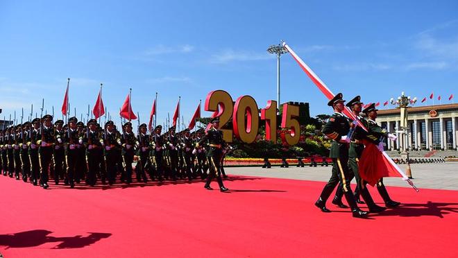 紀(jì)念抗日戰(zhàn)爭勝利七十周年，盛大的閱兵儀式與民族精神的彰顯，抗日戰(zhàn)爭勝利七十周年閱兵儀式，民族精神的輝煌彰顯