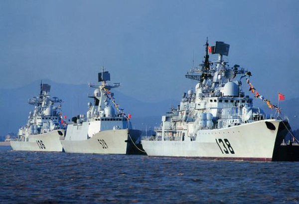 中國強大的海軍編隊，新時代的海洋強國戰(zhàn)略，中國海軍編隊壯大，推動新時代海洋強國戰(zhàn)略前行