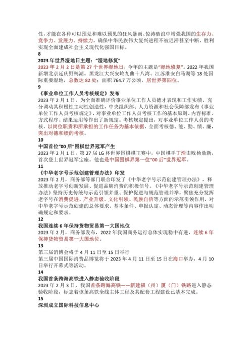 新聞大事件摘抄——回顧與前瞻，2023年3月全球焦點(diǎn)，全球焦點(diǎn)回顧與前瞻，2023年3月新聞大事件摘要