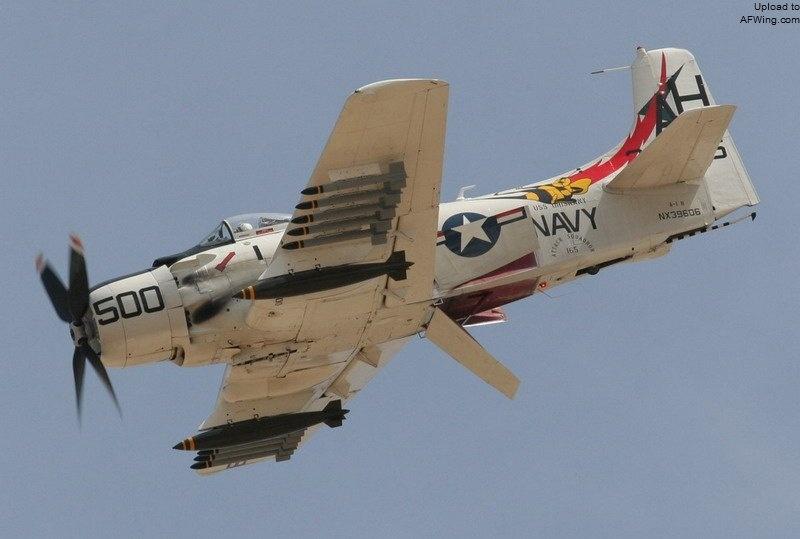 A-1攻擊機天襲者的傳奇與演變，A-1攻擊機天襲者的傳奇歷程與演變