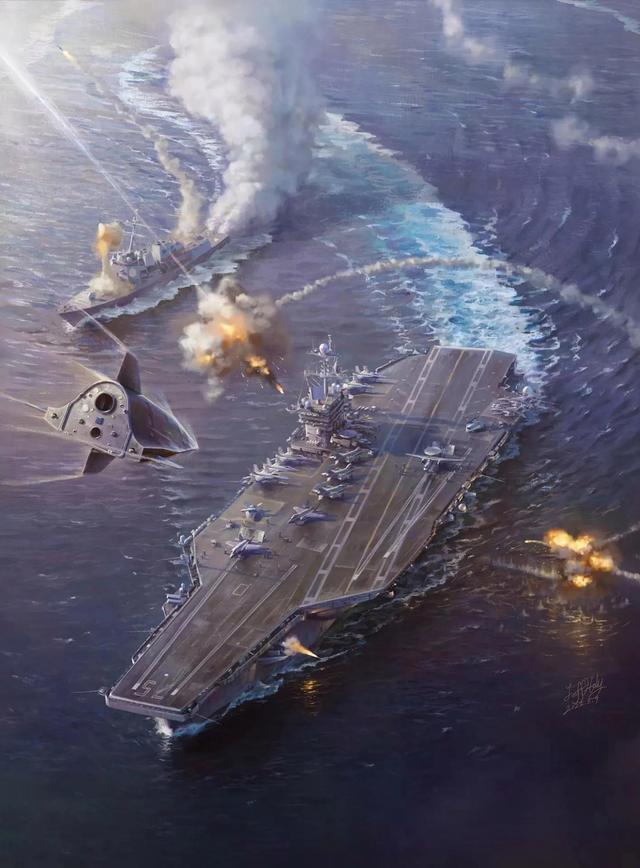 東風(fēng)21D實(shí)彈射擊靶艦，中國(guó)軍事力量的堅(jiān)定展示，東風(fēng)21D實(shí)彈射擊靶艦，中國(guó)軍事力量的震撼展示