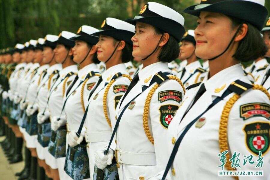 中國女兵方隊(duì)