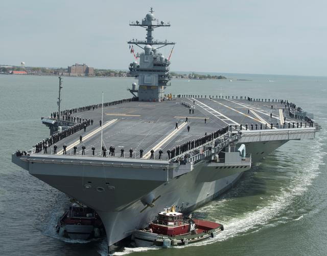 福特號(hào)航空母艦艦島，設(shè)計(jì)與功能的深度解析，福特號(hào)航空母艦艦島設(shè)計(jì)與功能深度解析