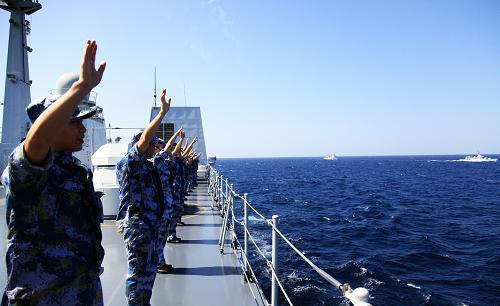 中國海軍艦隊編隊