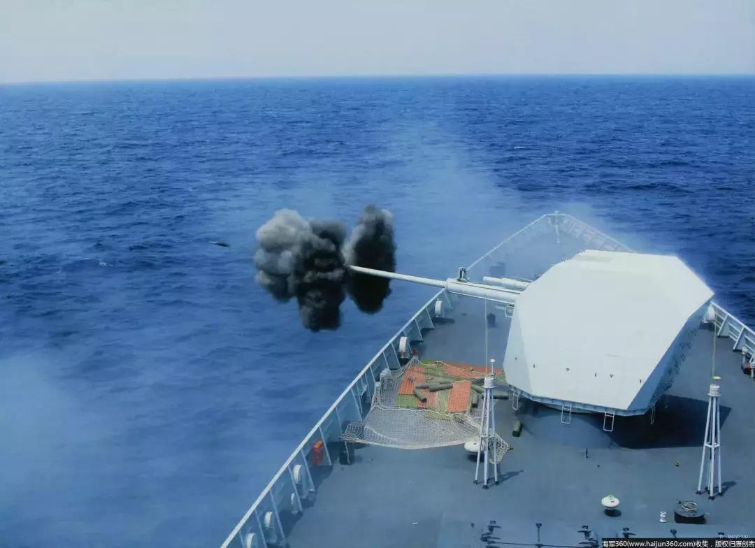 揭秘中國海軍的利器，87式100毫米艦炮，揭秘中國海軍利器，87式百毫米艦炮的威力與特點