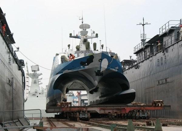 揭秘中國海軍的利器，022型導(dǎo)彈艇的排水量解析，中國海軍利器揭秘，022型導(dǎo)彈艇排水量深度解析