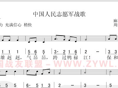 中國人民志愿軍軍歌與C調(diào)之美，中國人民志愿軍軍歌與C調(diào)的音樂魅力