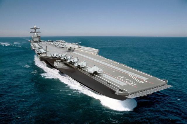 福特號(hào)航空母艦的三視圖，探索現(xiàn)代海軍力量的巔峰之作，福特號(hào)航空母艦三視圖，現(xiàn)代海軍力量的巔峰探索