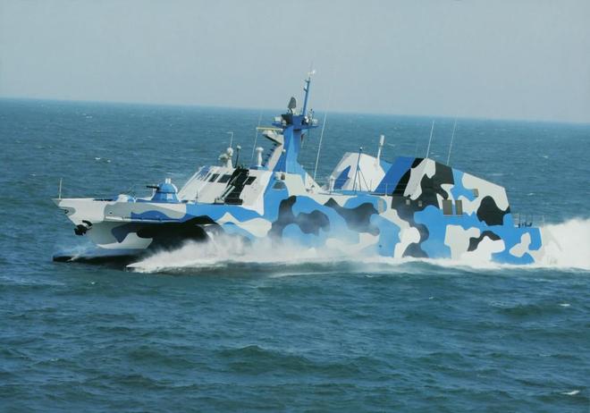 揭秘中國海軍的驕傲，022導(dǎo)彈艇的航程之謎，中國海軍驕傲，揭秘022導(dǎo)彈艇的神秘航程