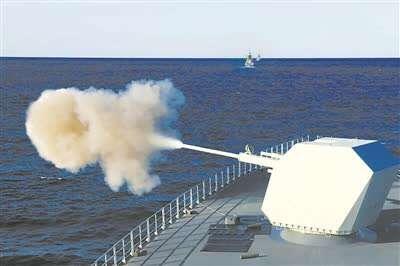 海上聯合2021，俄方艦艇展現強大實力，海上聯合2021，俄方艦艇展現雄壯實力